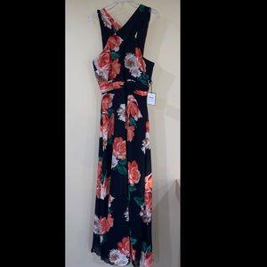 NWT Laundry Long Floral Dress